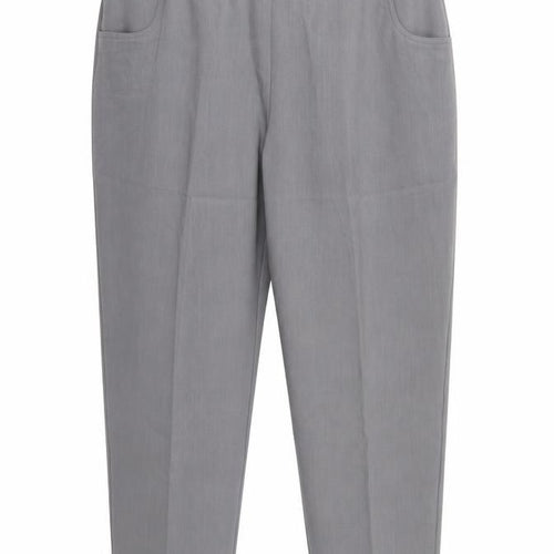 Special Collection Womens Grey  Rayon Trousers  Size 18 L24 in