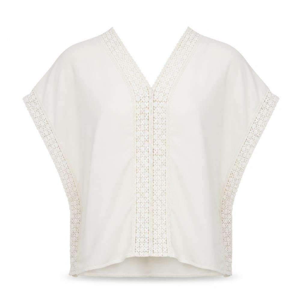 George Womens White   Basic Blouse Size 10