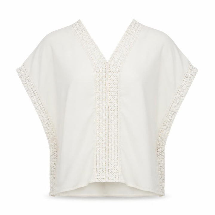 George Womens White Basic Blouse Size 10