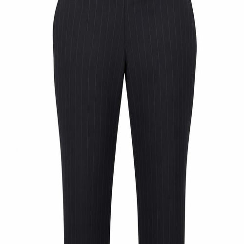 Bonmarché Womens Blue Striped  Trousers  Size 18 L22 in