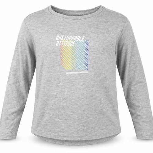 George Boys Grey  Jersey Basic T-Shirt Size 6-7 Years  - Unstoppable attitude