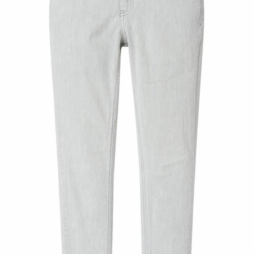 Denim & Co. Womens Grey  Denim Skinny Jeans Size 8 L31 in