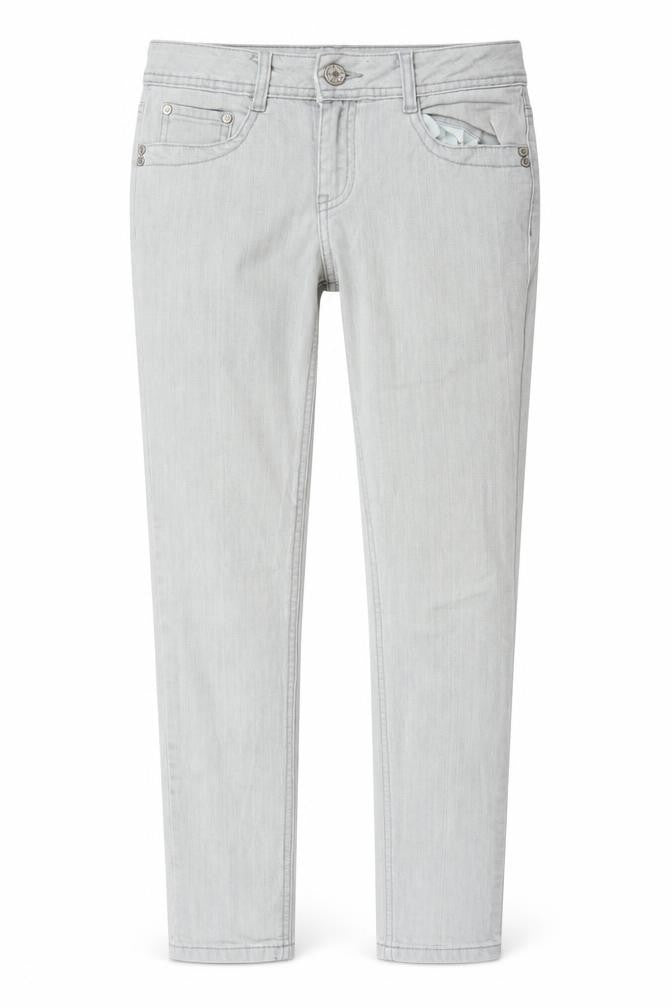 Denim & Co. Womens Grey  Denim Skinny Jeans Size 8 L31 in