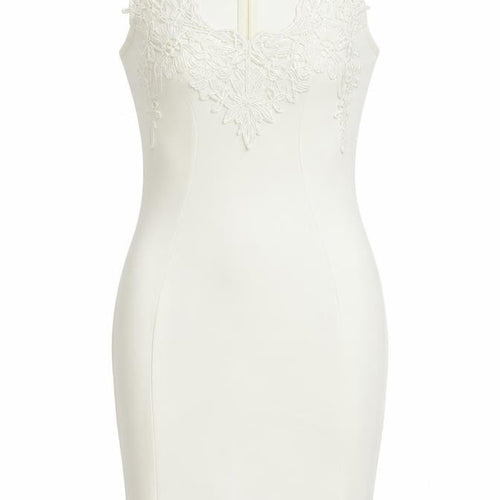 Miss Faceless Womens Ivory   Bodycon  Size 8