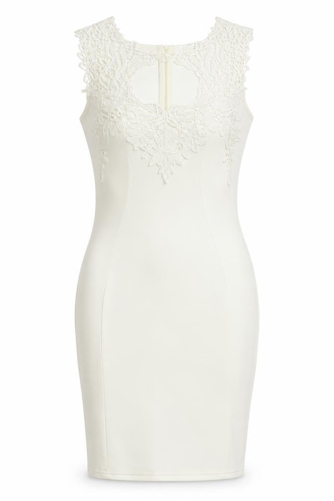Miss Faceless Womens Ivory   Bodycon  Size 8