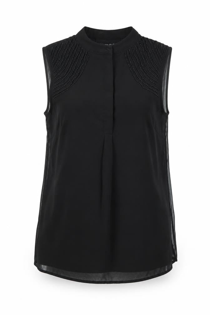 Primark Womens Black   Tunic Blouse Size 6