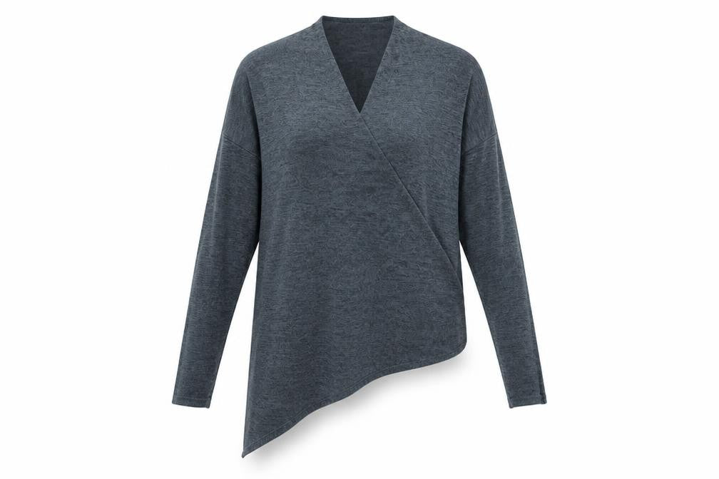 Select Womens Blue   Pullover Jumper Size 10  - Shaped hem