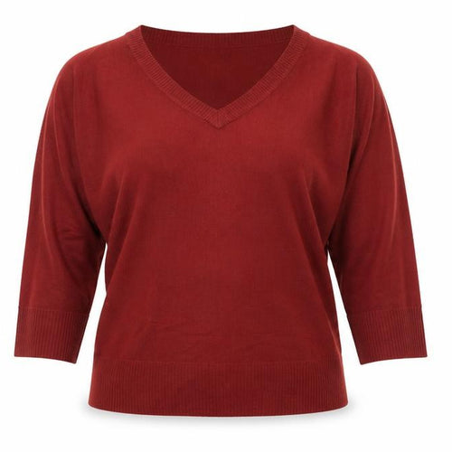 F&F Womens Red   Pullover Jumper Size 12