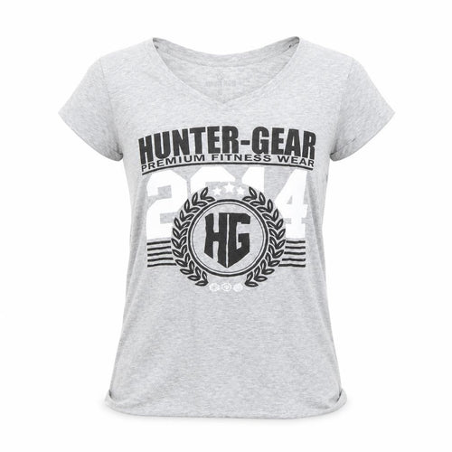 Hunter gear Womens Grey   Basic T-Shirt Size S