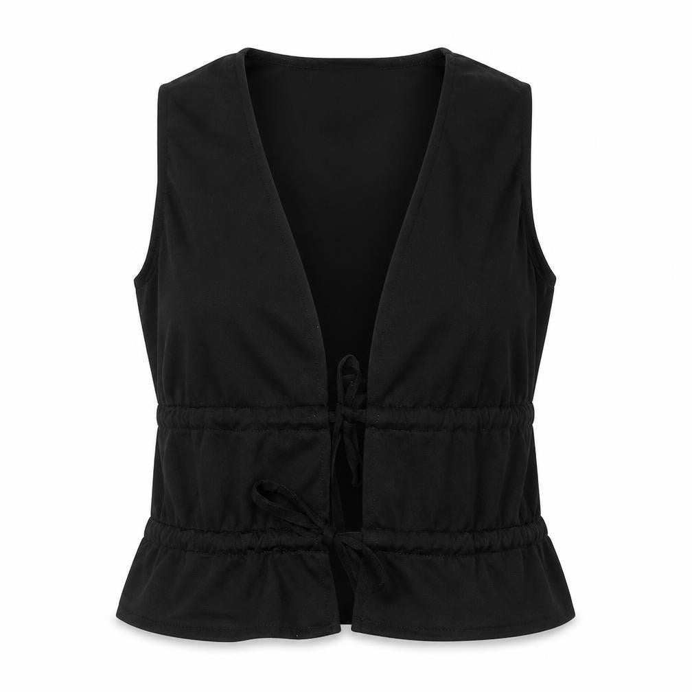 Pretty Little Thing Womens Black   Basic Tank Size 4