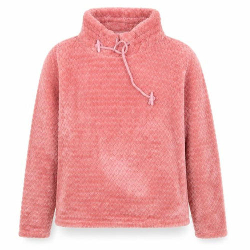 TU Womens Pink Gingham  Pullover Sweatshirt Size 8
