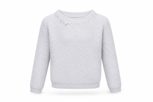 New Look Girls Grey   Pullover Jumper Size 12-13 Years