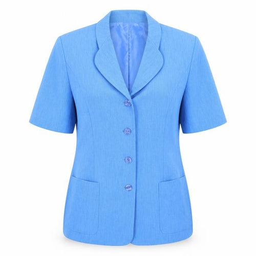 LUCIA Womens Blue   Jacket Blazer Size 14