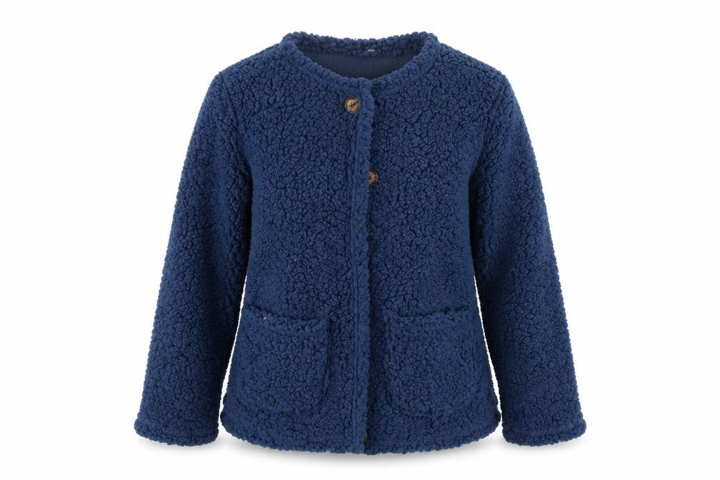 Preworn Womens Blue   Cardigan Jumper Size L