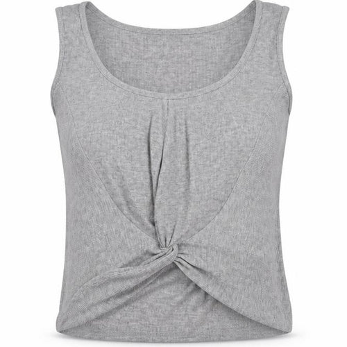 Missguided Womens Grey   Basic Tank Size 10