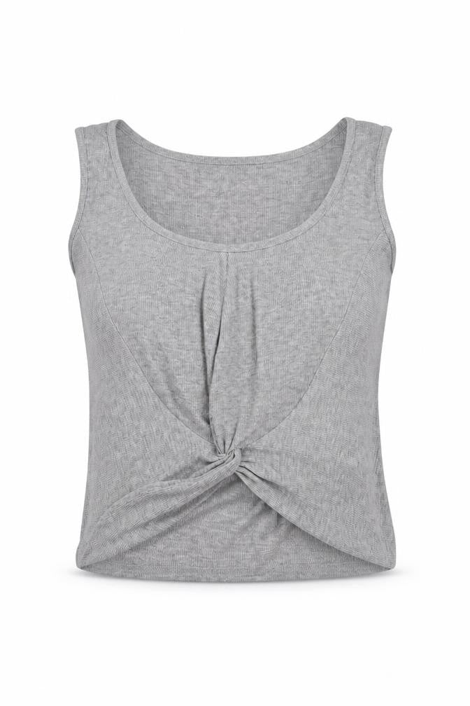 Missguided Womens Grey   Basic Tank Size 10