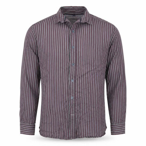 Boston crew Mens Multicoloured Striped   Button-Up Size L