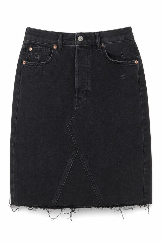 no brand Womens Black   Straight & Pencil Skirt Size 6