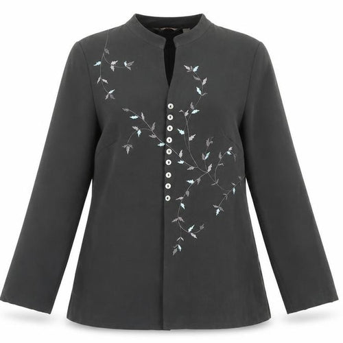 Kaliedoscope Womens Green Floral  Jacket Blazer Size 12