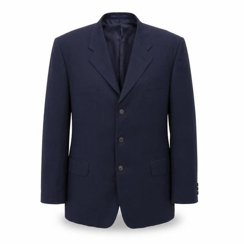 Essentials Mens Blue  Rayon Jacket Suit Jacket Size 44