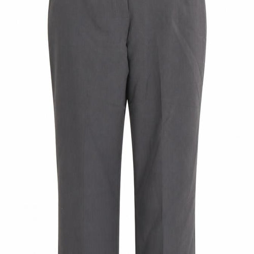 Essential Collection Womens Grey  Rayon Trousers  Size 18 L26 in