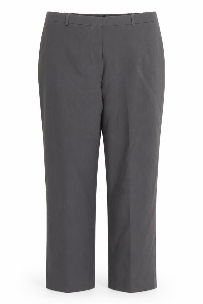 Essential Collection Womens Grey  Rayon Trousers  Size 18 L26 in