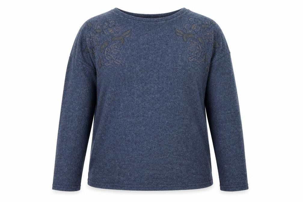 Nutmeg Womens Blue   Pullover Jumper Size 14