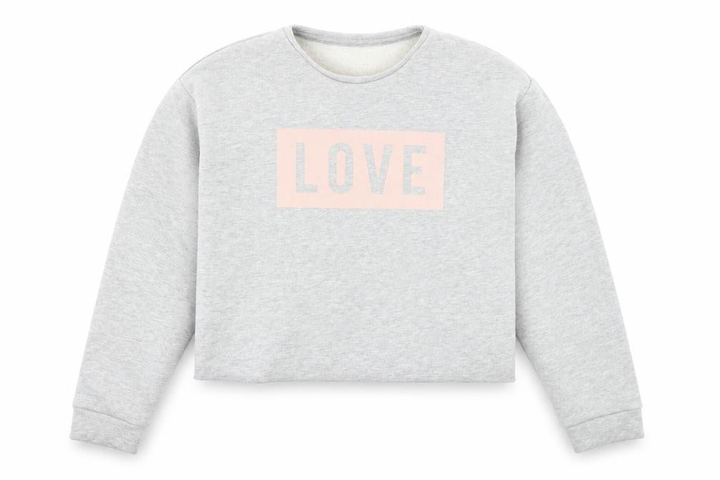 Preworn Girls Grey   Pullover Jumper Size 14 Years