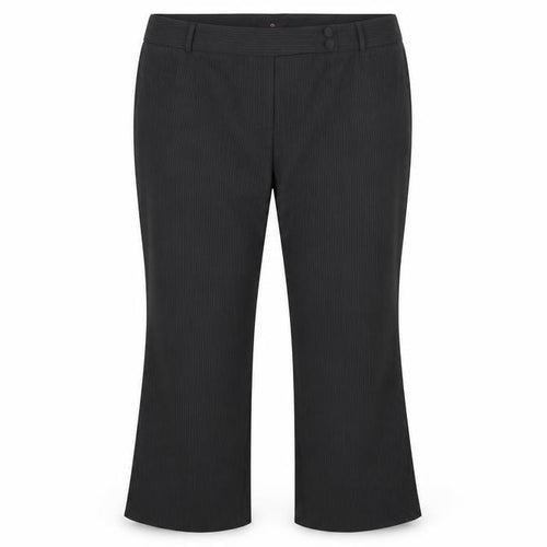 evie Womens Grey Striped  Trousers  Size 32 L25 in