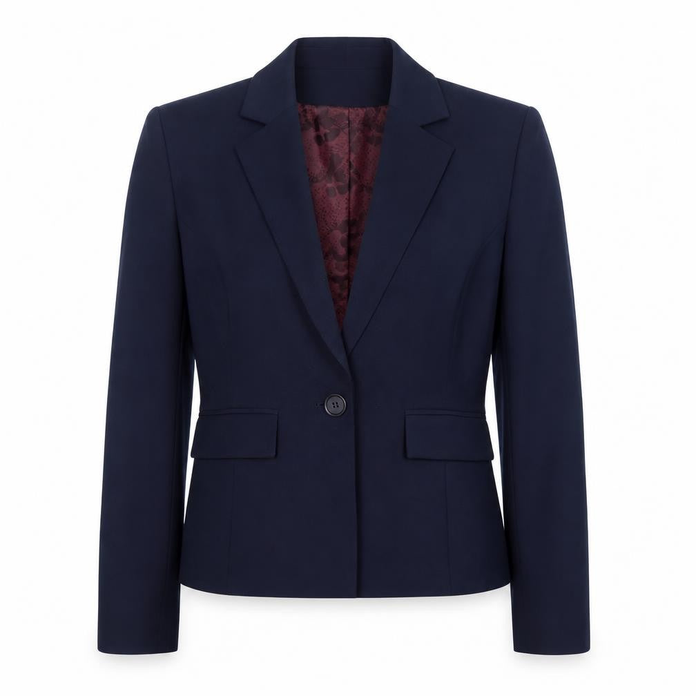 ASOS Womens Blue   Jacket Suit Size 10  - ASOS x Paralympics GB