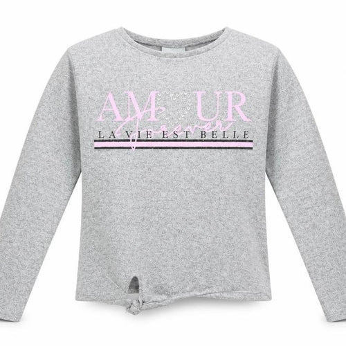 Matalan Girls Grey   Pullover Jumper Size 11 Years