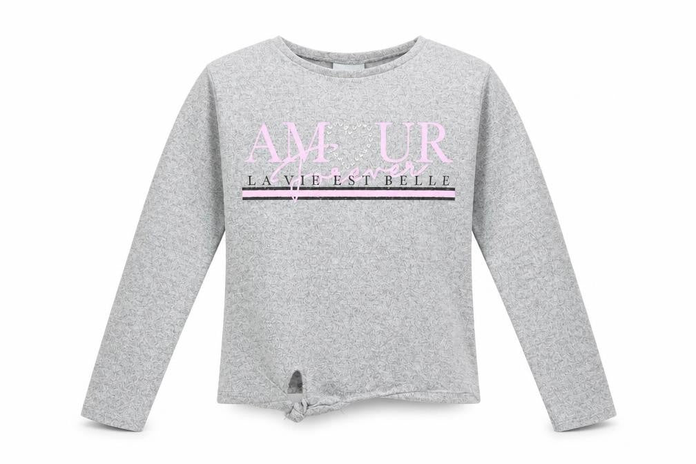 Matalan Girls Grey   Pullover Jumper Size 11 Years
