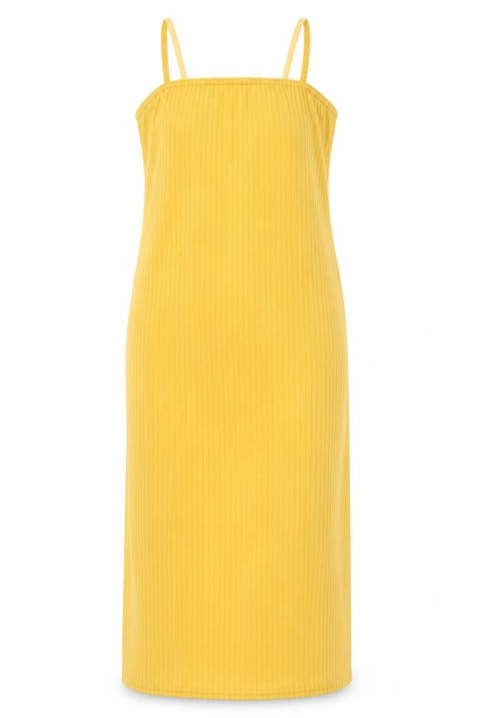 I SAW IT FIRST Womens Yellow   Pencil Dress  Size 6