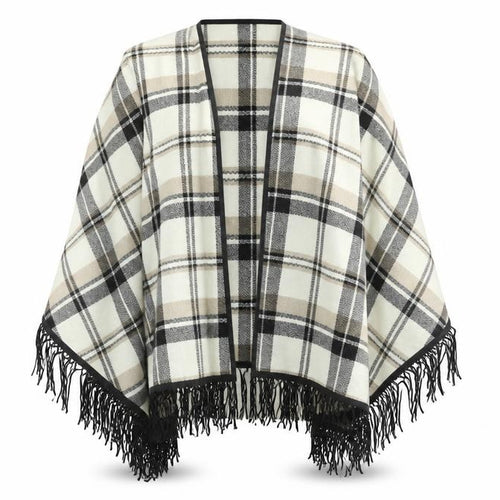 Preworn Womens Ivory Check  Jacket  One Size