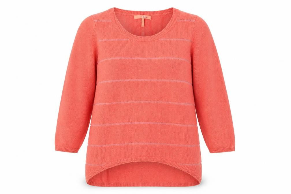 Front view of Next women’s pink jumper, size UK 14