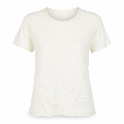 julie mode Womens White   Basic T-Shirt Size L