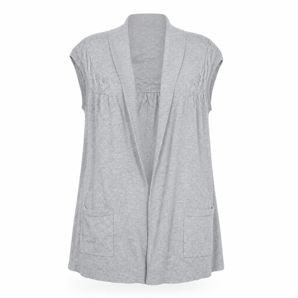 Marks and Spencer Womens Grey   Cardigan Jumper Size 12