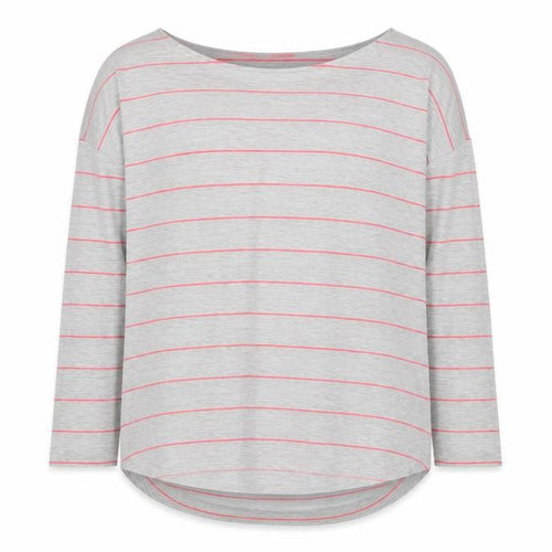 H&M Girls Grey Striped  Basic T-Shirt Size 10-11 Years