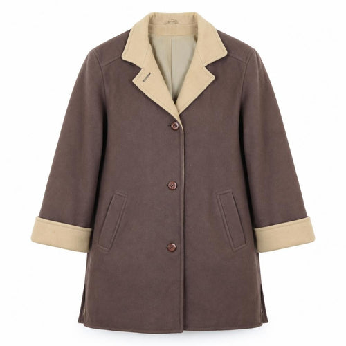 Essentials Womens Brown   Jacket Coat Size 18