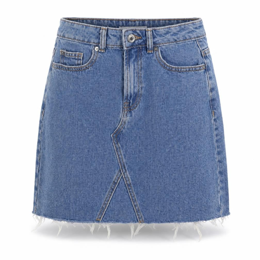 Denim Co Womens Blue  Denim A-Line Skirt Size 6