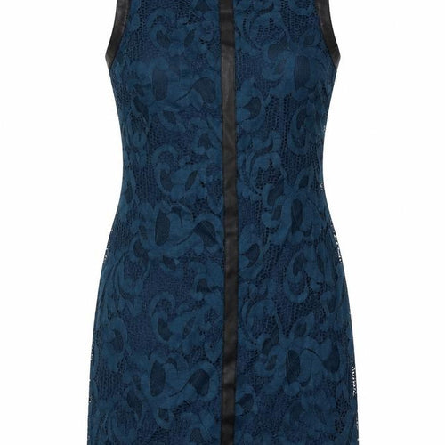 Tart Womens Blue  Lace Pencil Dress  Size L