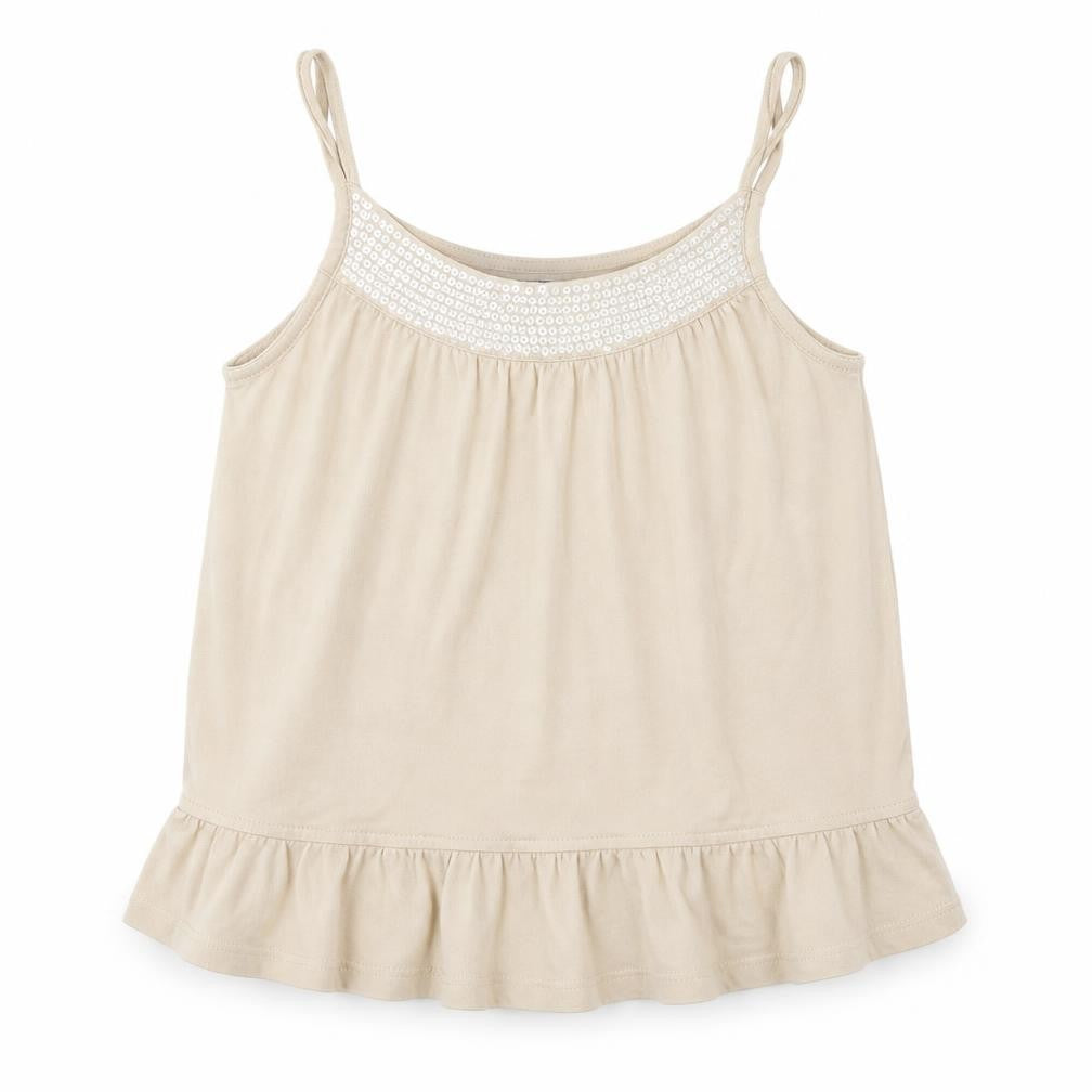 Gap  Girls Beige   Basic Tank Size L