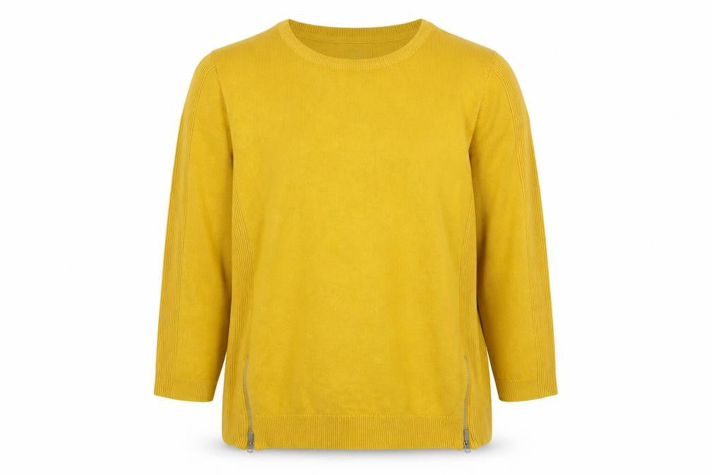Red Herring Womens Yellow   Pullover Jumper Size 16