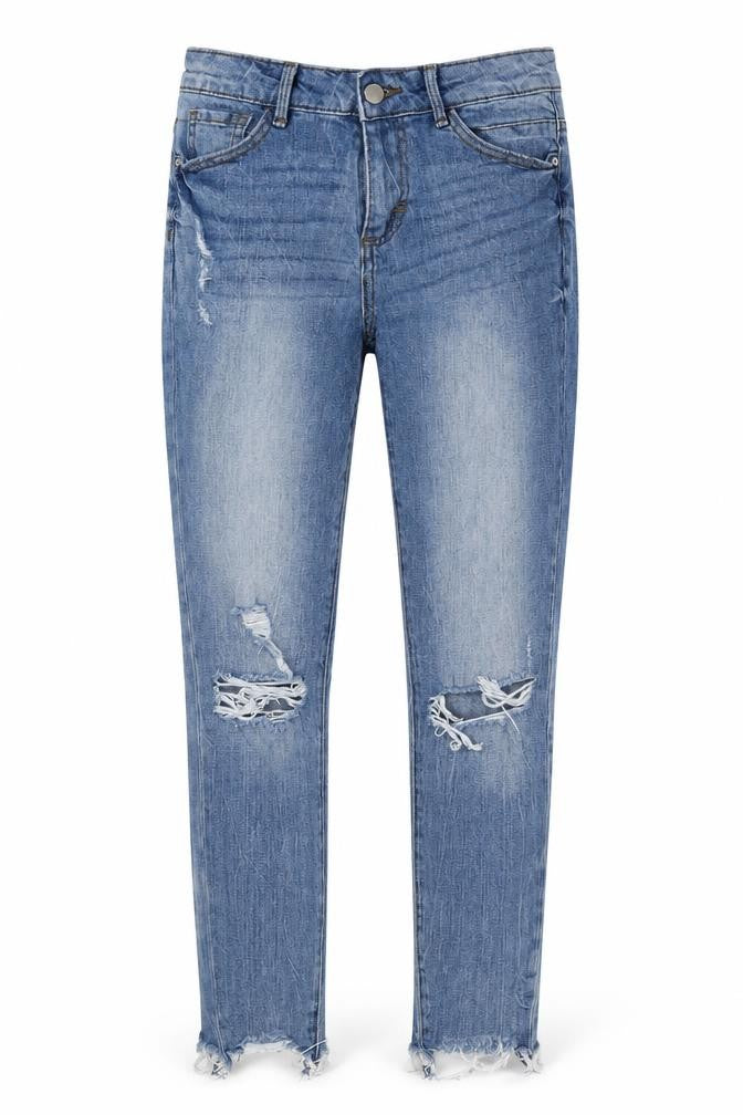 Denim Co Womens Blue  Denim Skinny Jeans Size 8 L25 in