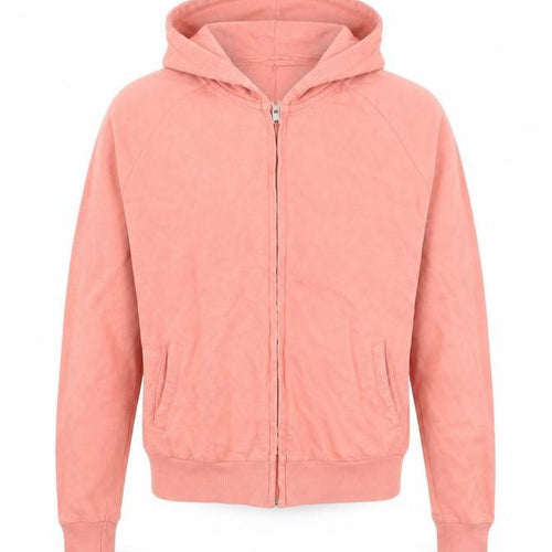 One & Unik Womens Pink   Full Zip Hoodie Size S