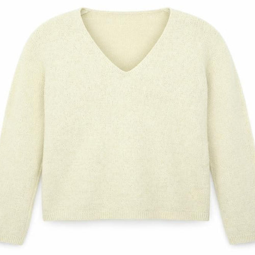 mng Womens White   Pullover Jumper Size M