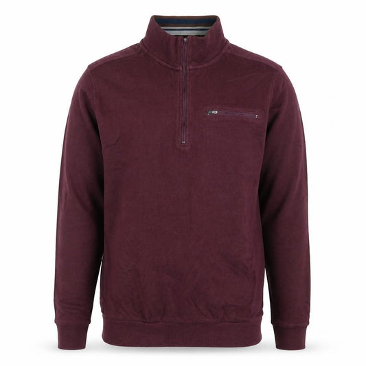 Front view of Lakeland men’s red jumper, size S