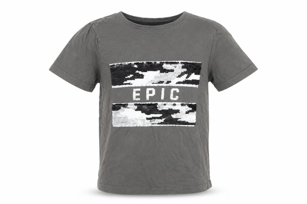 TU Boys Grey   Basic T-Shirt Size 6 Years  - epic