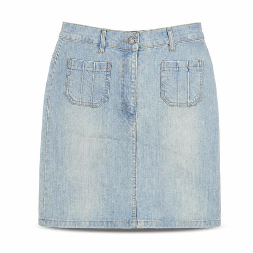 NL Jeans Womens Blue   Straight & Pencil Skirt Size 8