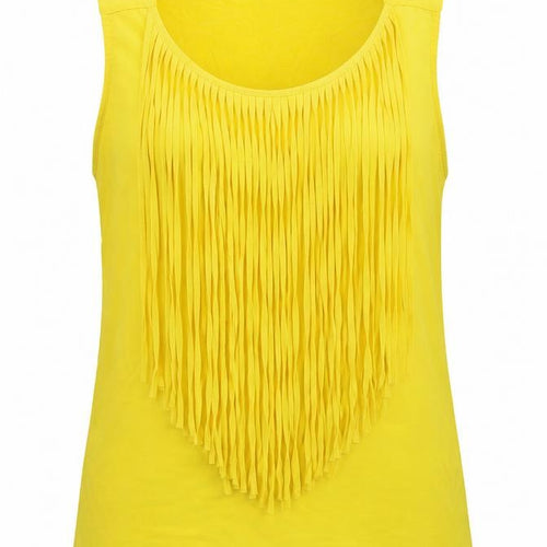 Zara Womens Yellow   Basic Tank Size XS